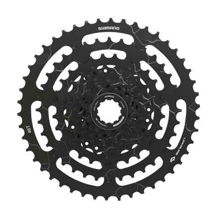 Cassetta SHIMANO CS-LG300 9 ruote 11-46z. Linkglide SEGNI