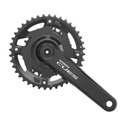 SHIMANO Stecche centrali FC-U4000 175mm 40/26z. 9/10/11-k. nero su un quadrato senza rilevamenti