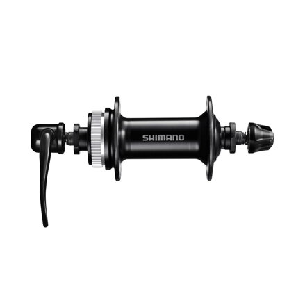 SHIMANO Mozzo anteriore HB-QC300 32d. RU chiusura centrale nera