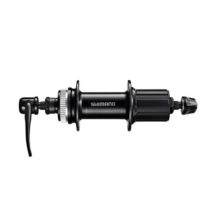 SHIMANO Mozzo posteriore FH-QC300 36d. 8/9/10/11-k. chiusura centrale nera