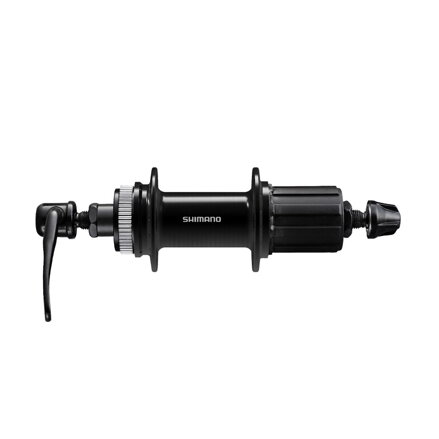 SHIMANO Mozzo posteriore FH-QC400 32d. 8/9/10/11-k. chiusura centrale nera