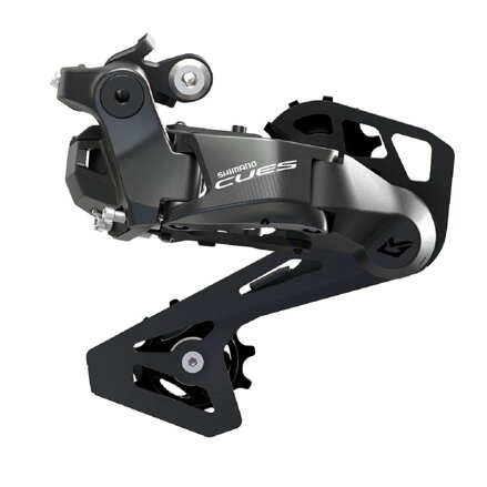 SHIMANO Spunti deragliatore RD-U6050 1x10-k. Di2 11-43z. Cinturino lungo Linkglide Shadow RD