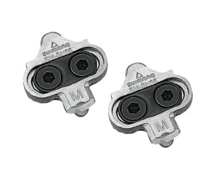 SHIMANO SM-SH56 Fermapedali argento senza piastra per scarpe 