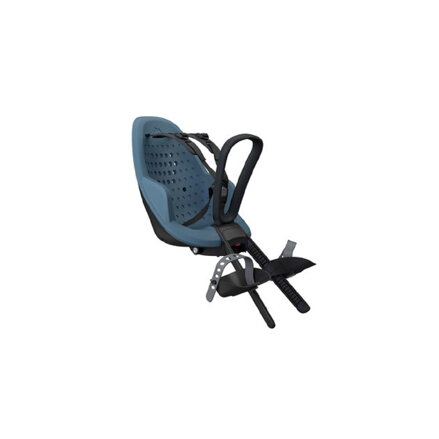 Seggiolino bambino THULE YEPP 2 MINI anteriore Blu Egeo
