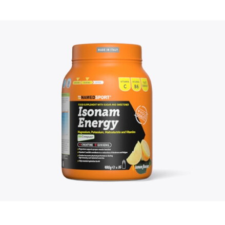 NAMEDSPORT Bevanda ISONAM ENERGY limone 480g