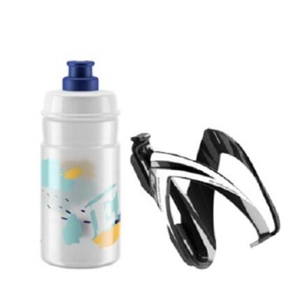 ELITE Bottiglia con set cestello logo CEO blu, 350 ml