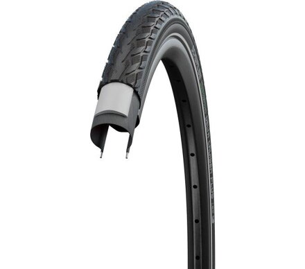 Pneumatico SCHWALBE DELTA CRUISER PLUS (37-540) 24x1 3/8 Active 50EPI 615g Reflex