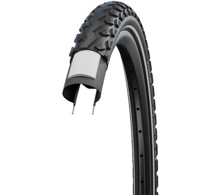 Copertone SCHWALBE LAND CRUISER PLUS (42-622) 28x1.60 700x40C Active 50EPI PunctureGuard 890g Reflex Verde
