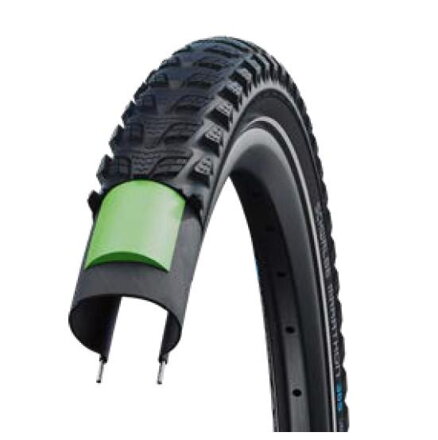 Pneumatico SCHWALBE MARATHON 365 (50-559) 26x2.00 Performance 67EPI GreenGuard 980g Reflex 4Season