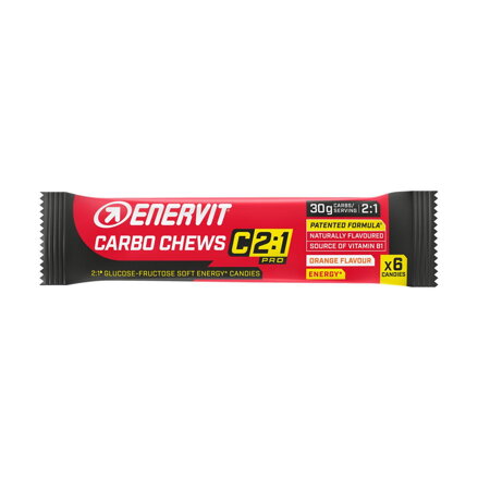 ENERVIT Candy CARBO CHEWS C2:1 arancio 6 pz