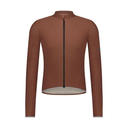 Maglia SHIMANO EVOLVE MERINO LONG marrone