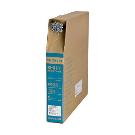 SHIMANO Cavo cambio 1.2x2100mm acciaio inox (confezione da 100 pz., prezzo per 1 pz)
