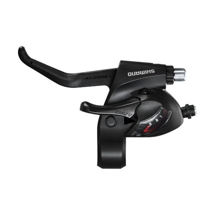 SHIMANO Cambio con leva freno STEF41 sinistra 3 ruote