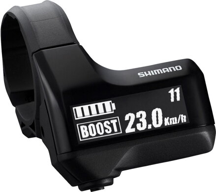 Computer SHIMANO Steps SC-E7000 con supporto manica da 35 mm