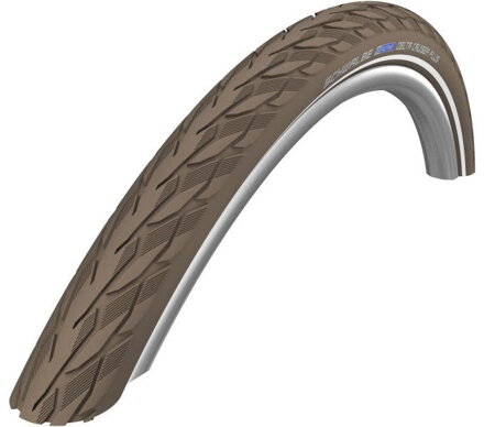 Pneumatico SCHWALBE DELTA CRUISER PLUS (37-622) 28x1.40 700x35C Active 50EPI PunctureGuard 775g Marrone riflesso