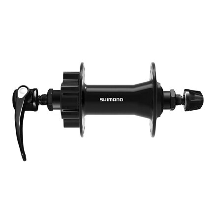 SHIMANO Mozzo posteriore FH-QB400 32d. RU 8/9/10-k. nero 6 fori. bobina