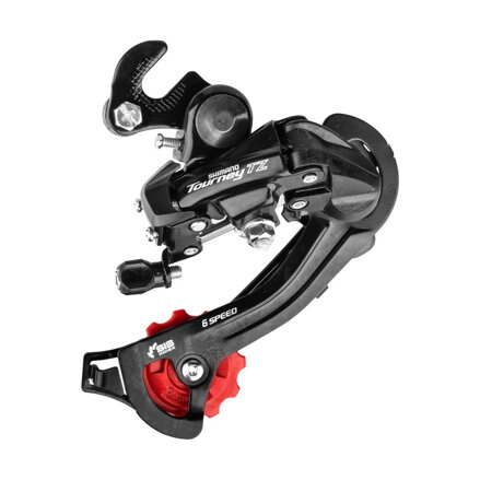 Deragliatore SHIMANO Torneo TZ500 6-k. con un gancio
