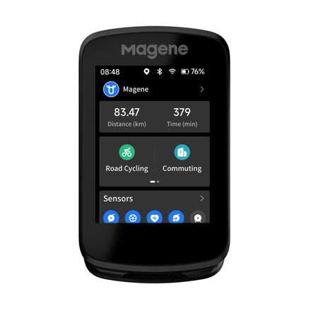 Ciclocomputer MAGENE SMART GPS C606 GPS touch USB