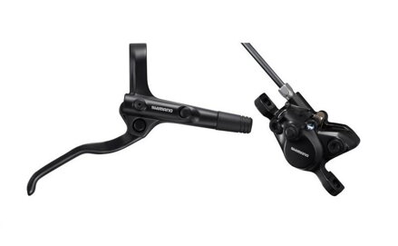 SHIMANO Freno idr. MT200 posteriore nero Post Mount tubo 1400mm+plat