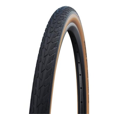 Pneumatico SCHWALBE ROAD CRUISER (47-559) 26x1.75 Active 50EPI K-Guard 720g GumWall Verde