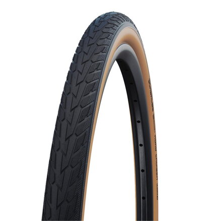 SCHWALBE Copertone ROAD CRUISER (28/32-630) 27x1 1/4 Active 50EPI K-Guard 550g GumWall Green
