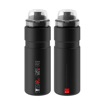 Borraccia ELITE SYSSA RACE 750 nera opaca