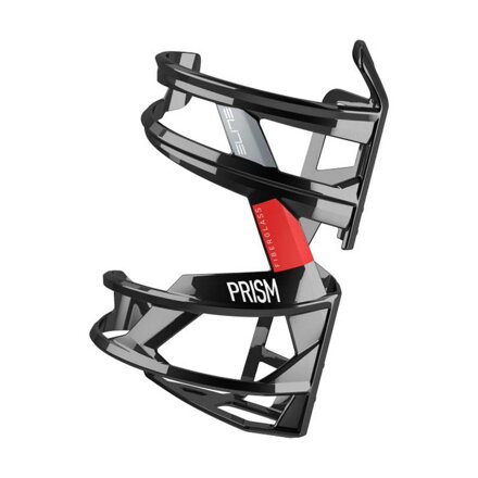 ELITE Cestino PRISM L nero/rosso lucido