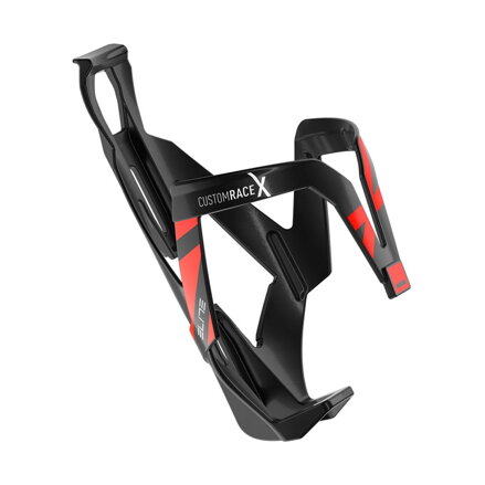 Cestino ELITE CUSTOM RACE X nero grafica rossa lucida NOVITÀ25