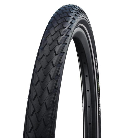 SCHWALBE Plášť MARATHON 27x1 1/4 (32-630) 67EPI 670g Perf TwinSkin GreenGuard Addix Eco reflex