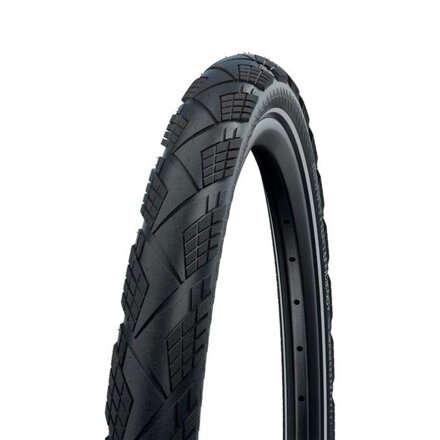 Pneumatico SCHWALBE MARATHON EFFICIENCY (40-622) 28x1.50 700x38C Evolution 67EPI V-Guard 530g Nero reflex Race