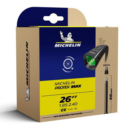 MICHELIN Duša C4 PROTEK MAX 26x1.85/2.40 (47/61-559) FV 48mm
