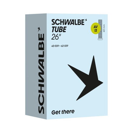 SCHWALBE Duša AV13 (40/62-559) 26x1.60–2.45 AV 40mm 190g