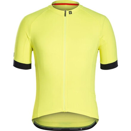 Maglia Bontrager Circuit gialla visibile