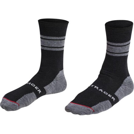 Calzini Bontrager Race 5 Wool nero M (40-42)
