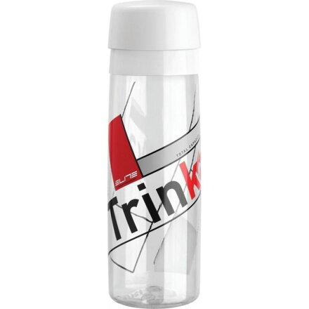 Bottiglia TRINKA 700ml trasparente/rossa