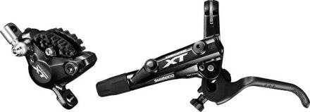 Freno XT posteriore M8000 Dischi resinati senza radiatore