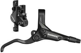 Freno M395 idraulico anteriore nero Post mount