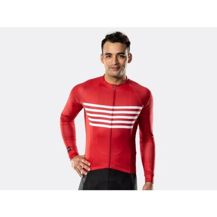 Maglia Bontrager Circuit a maniche lunghe rossa