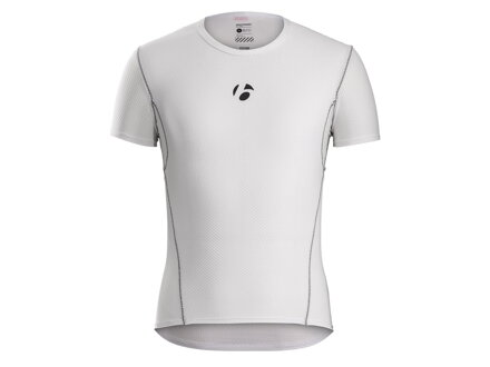 Baselayer a maniche corte B1 inferiore della maglietta Bontrager bianca
