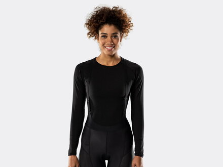 Maglia inferiore a maniche lunghe Bontrager WSD Merino nera