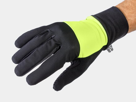 Guanti Bontrager Circuit Windshell gialli