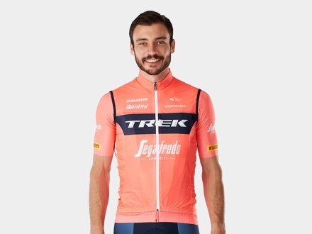 Gilet Bontrager Santini Trek Segafredo Windshell corallo