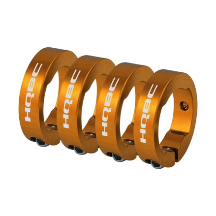 Maniglia blocca SPAZZOLA arancione 4 pz