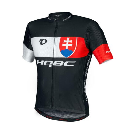 Maglia QPI SK TEAM manica corta nera/rossa