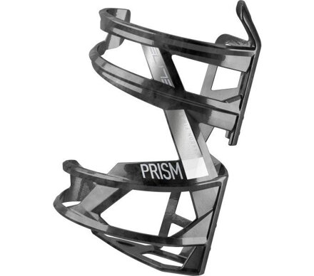 Cestino PRISM L CARBON nero/bianco lucido