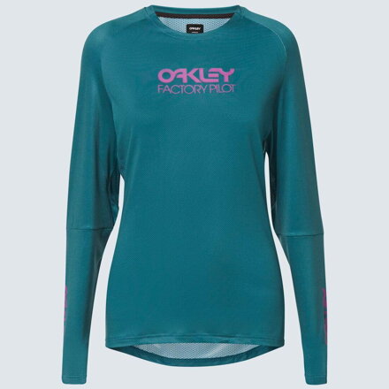 Maglia Oakley Factory Pilot LS WSD verde
