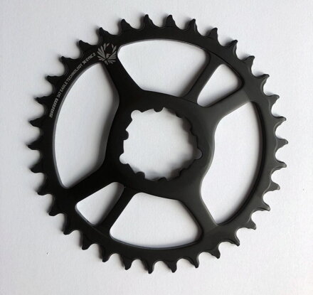 Comando cambio SRAM X-SYNC 2 Acciaio 34z Montaggio diretto 3mm Offset Boost Eagle Nero, acciaio