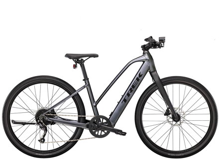 Elektrobicykel Trek Dual Sport+ 2 Stagger 2023 šedý