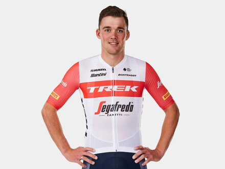 Maglia Bontrager Santini Trek Segafredo Replica bianco rosso/ Taglia: L