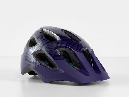 Casco da bambino Bontrager Tyro viola